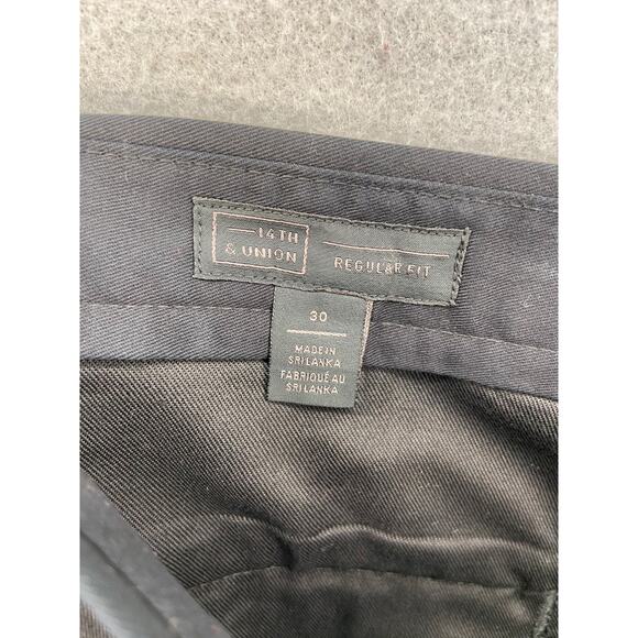 14th‎ & Union Shorts Men's Sz 30W Regular Fit Performance Chino Navy Blue NWOT - Picture 7 of 10